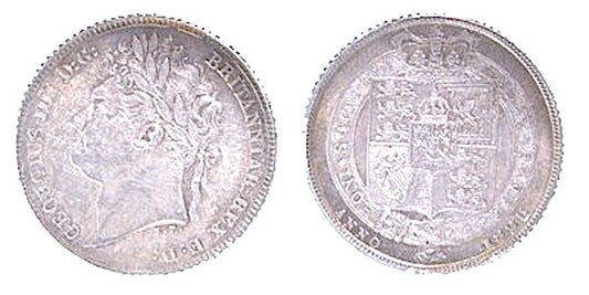 GEORGE II, 1825, 6d