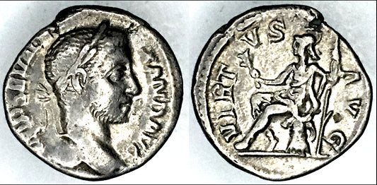 SEVERUS ALEXANDER, VIRTUS, DENARIUS