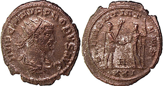 PROBUS, CLEMENTIA, ANTONIANIUS