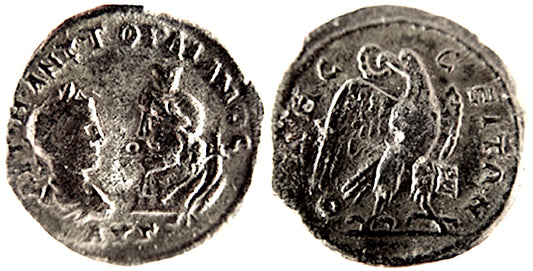 THRACE, ODESSA, GORDIAN III and SARAPIS, EAGLE