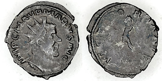 MARIUS, VICTORIA ADVANCING, ANTONINIANUS