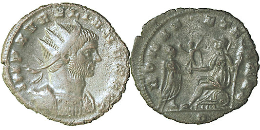 AURELIAN, EMPEROR STANDING, ANTONINIANUS