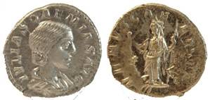 JULIA SOAEMIAS, VENUS, DENARIUS