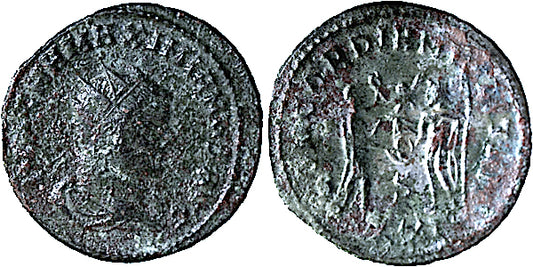 MAXIMIANUS, CONCORDIA MILLITUM, ANTONIANINUS