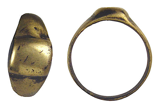 ROMAN RING, BRONZE, SIZE 9 1/4