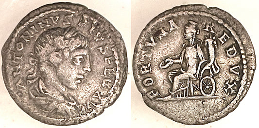 ELAGABALUS, AR, FORTUNA