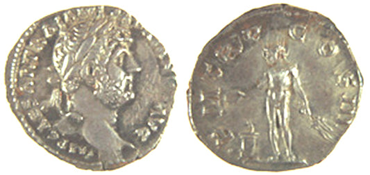 HADRIAN, GENIUS, DENARIUS