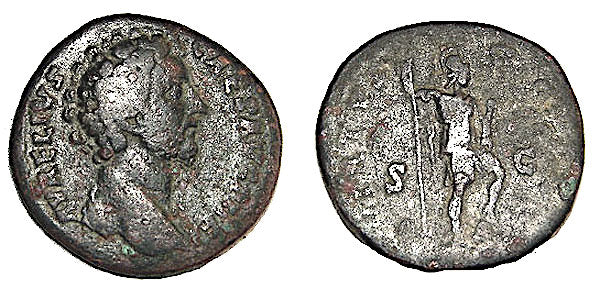 ANTONINUS PIUS, VIRTUS, SESTERTIUS