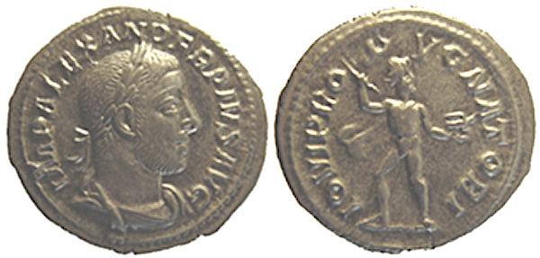 SEVERUS ALEXANDER, IOVI, DENARIUS