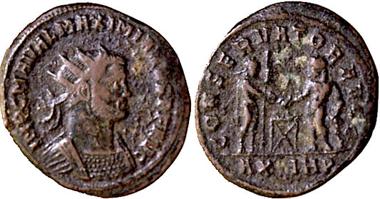 MAXIMIANUS HERCULIUS, CONSEVATOR, ANTONINIANUS