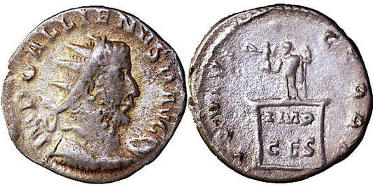 GALLIENUS, IOVI, ANT