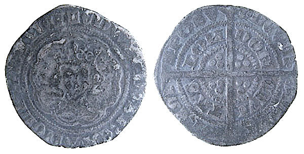 EDWARD III, TREATY PERIOD, HALF GROAT