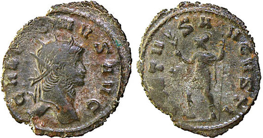 GALLIENUS JOINT, VIRTUS, DENARIUS